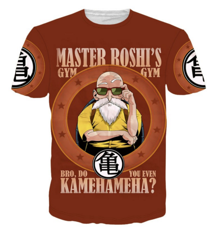 Dragon Ball Z Anime Characters 3D T-Shirt