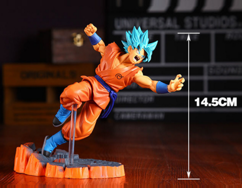 Dragon Ball Z Super Saiyan Goku Son and Freeza