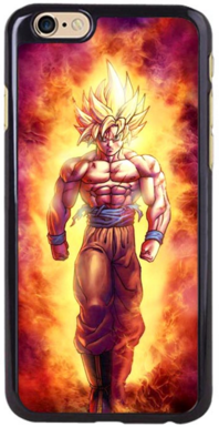 Dragon ball Z Super Saiyan Plastic Case