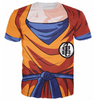Dragon Ball Z Anime Characters 3D T-Shirt