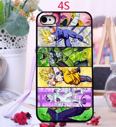 Dragon Ball Z Goku Majin Buu Vegeta Black Hard Plastic Phone Cases