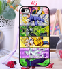 Dragon Ball Z Goku Majin Buu Vegeta Black Hard Plastic Phone Cases