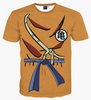 Women/Men Anime DBZ 3d Short Sleeve Tshirt