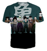 Dragon Ball Z Super Saiyan 3D T shirt