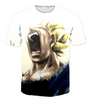 Dragon Ball Z Super Saiyan 3D T shirt