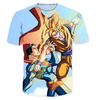 Dragon Ball Z Super Saiyan 3D T shirt